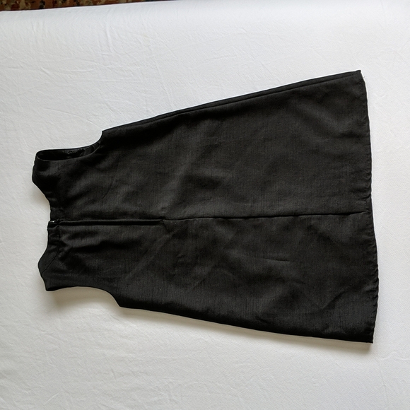 H&M girls classic black a-line fancy party dress with bow 4-5 YRS - Picture 7 of 9